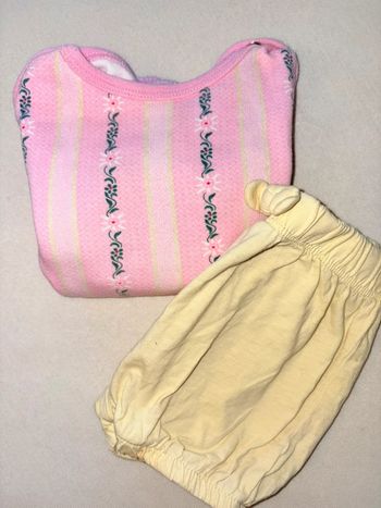 Ensemble bodie et short 12 mois été