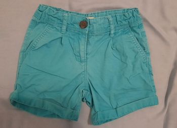 Short bleu turquoise 2-3 ans