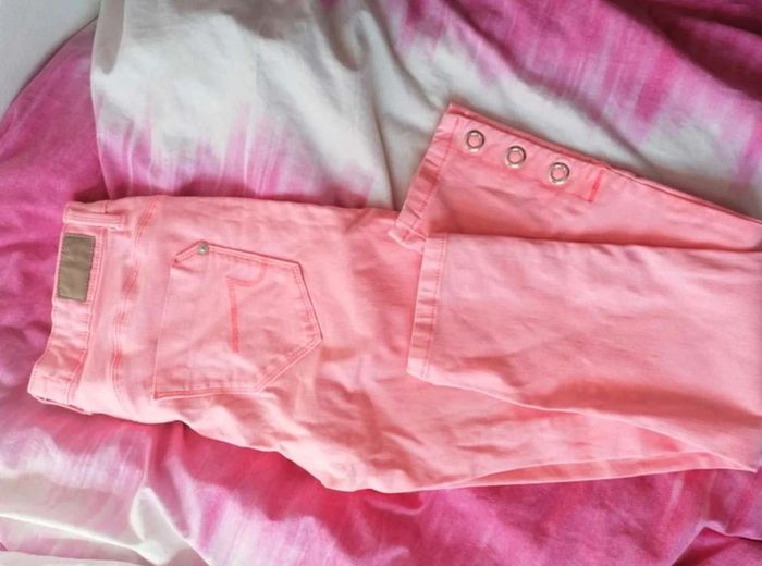 Pantacourt rose - photo numéro 4