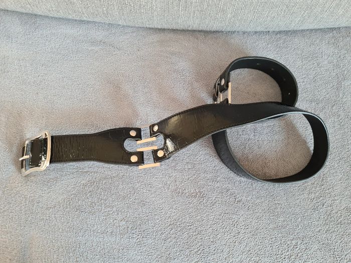 Ceinture noir et argent Asymétrique - photo numéro 2