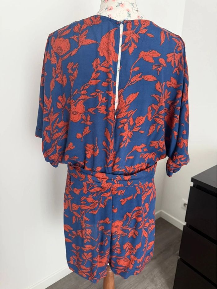 Combi short bleu/orange Elora taille 38 ou M - photo numéro 13