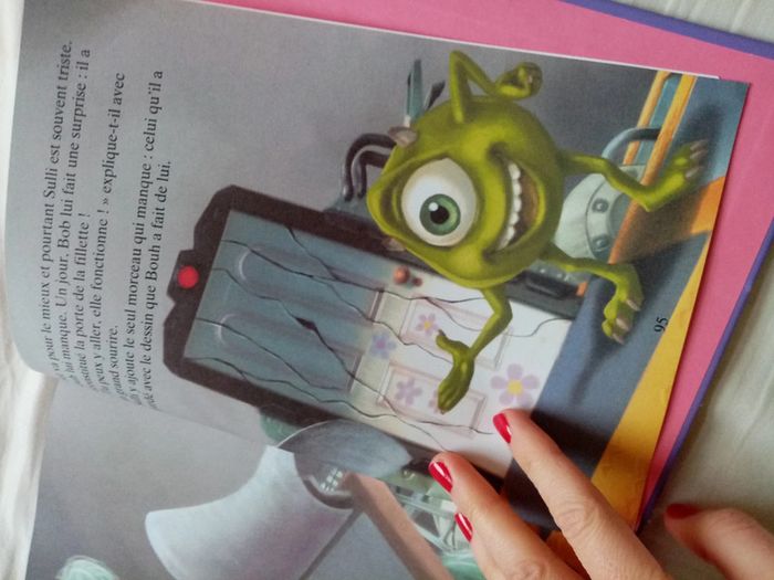 Livre monstres et Cie disney - photo numéro 3