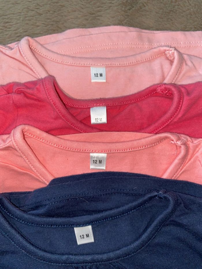 🌸lot manche longue 12 mois - photo numéro 2