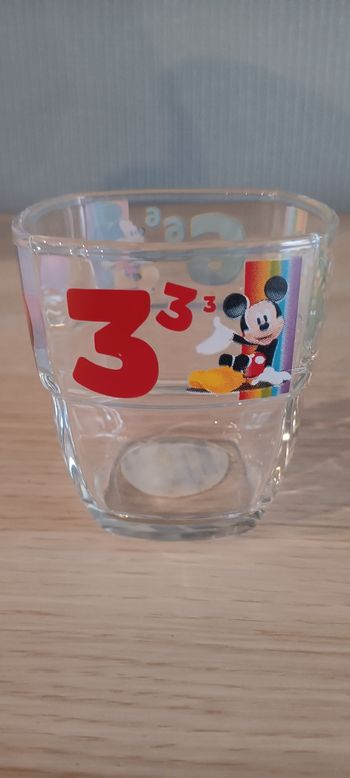 Verre mickey 3-6