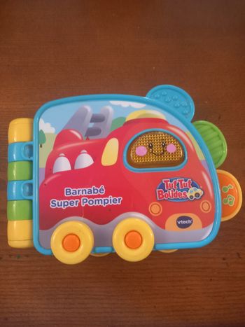 Livre Barnabé super pompier