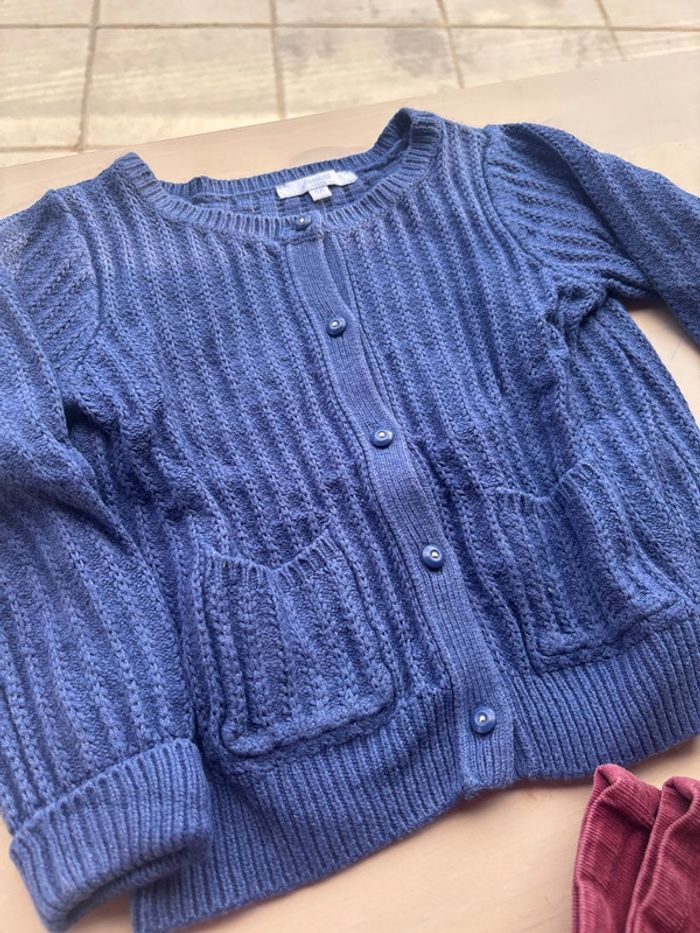 Gilet Jacadi 4 ans et pantalon - photo numéro 2