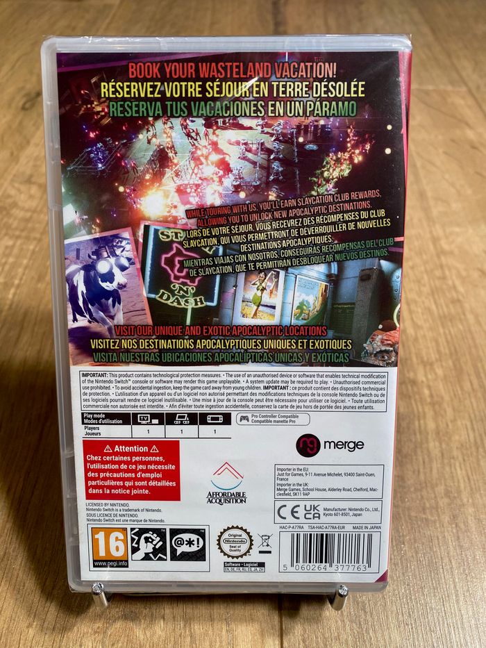 Slaycation paradise - switch - jeu neuf sous blister - photo numéro 2