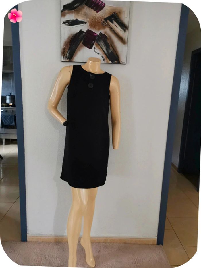 très belle robe taille 38 etam noir - photo numéro 4