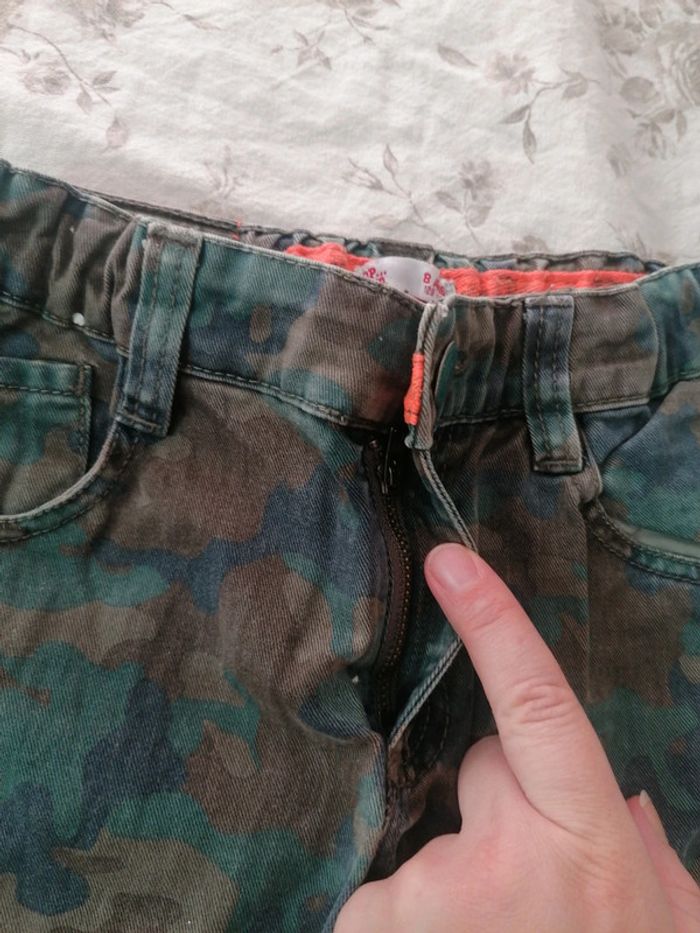Pantalon camouflage dpam 8ans - photo numéro 2
