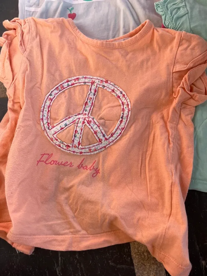 Lot 4 T shirt manche courte 18 mois - photo numéro 4