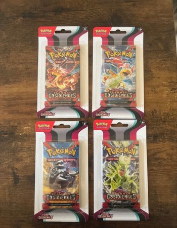 Artset Flammes Obsidiennes Écarlate Violet Pokémon 