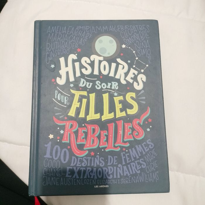 Livre histoire du soir pour filles rebelles
