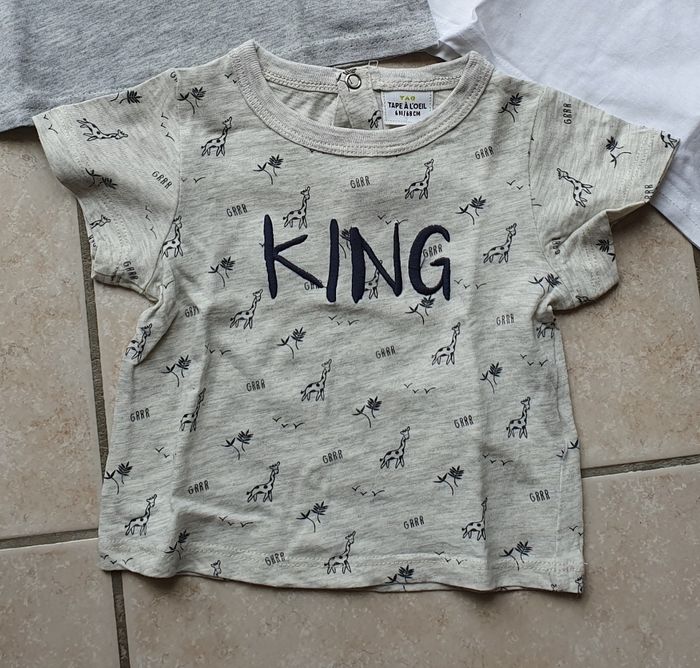 Lot t-shirts bébé - photo numéro 3