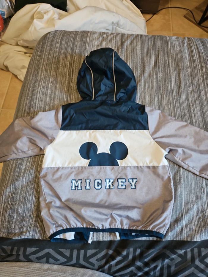 Veste coupe vent Mickey avec capuche - photo numéro 2