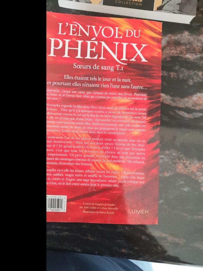 L'envole du phénix soeur de sang T1 - photo numéro 4