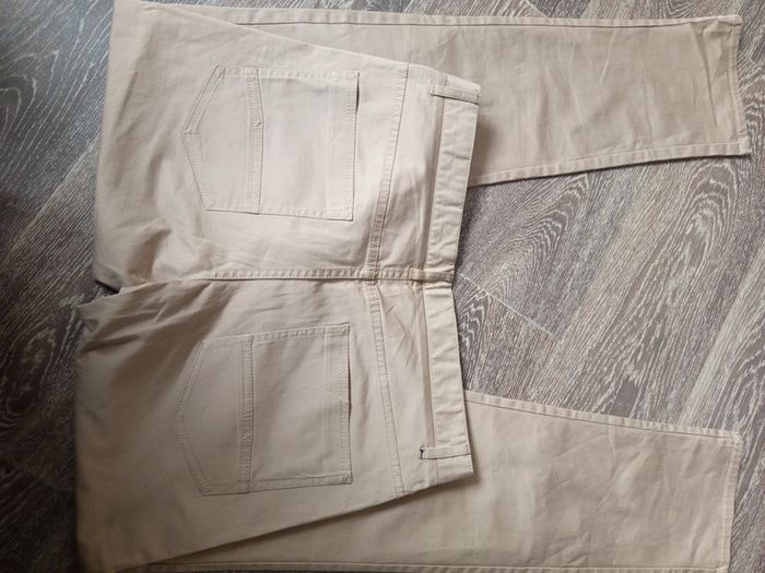 Pantalon Devred beige 40 - photo numéro 2