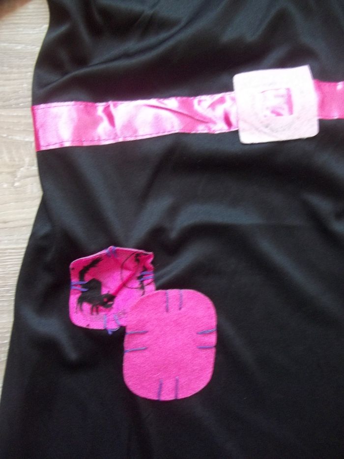 Robe sorcière noire et rose Rubie's Large - photo numéro 3