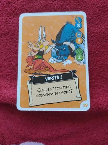 Carte Astérix aux jeux olympiques