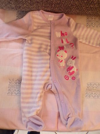 Pyjama en velours naissance Tex