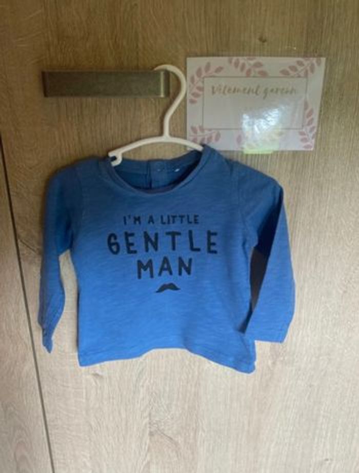 LOT 7 Pulls/blouse longue manches garçon 9 mois 71/74cm - photo numéro 2