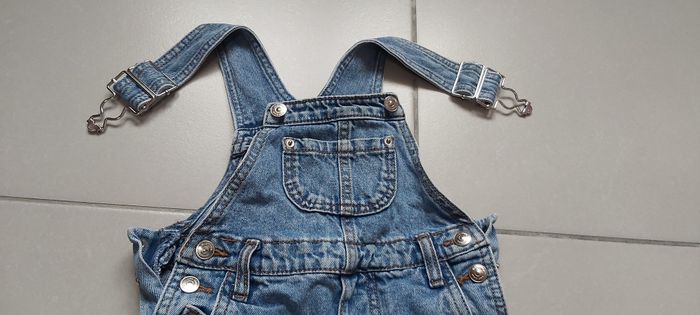 Salopette en jeans 3 ans - photo numéro 2