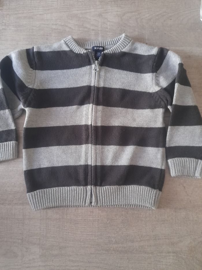 Gilet Kiabi garçon 18 mois