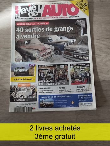 Num 1841 Revue LVA la vie de l'auto année 2018