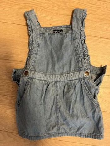 Robe en jean sans manche
