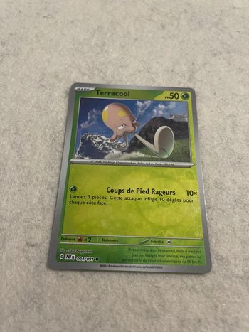 Carte Pokémon Terracool 004/091 Reverse Destinées De Paldéa 4.5 FR