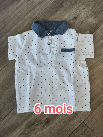Polo taille 6 mois 