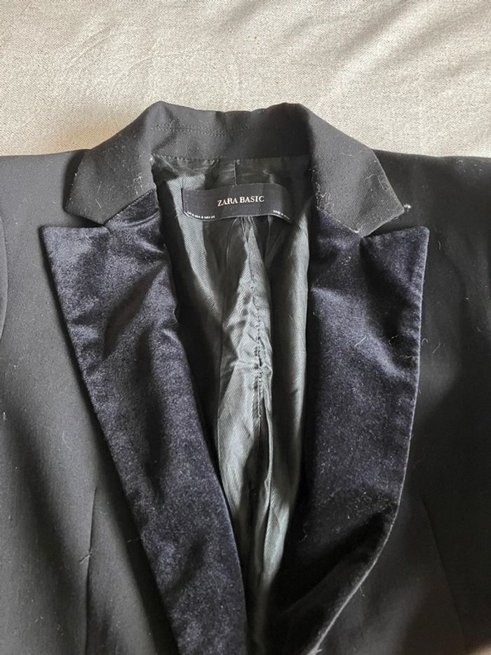 Blazer noir Zara – Taille S - photo numéro 4