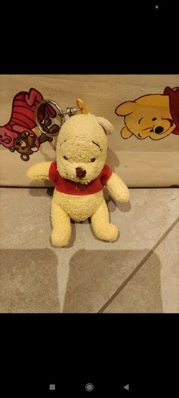Porte clé en peluche Winnie