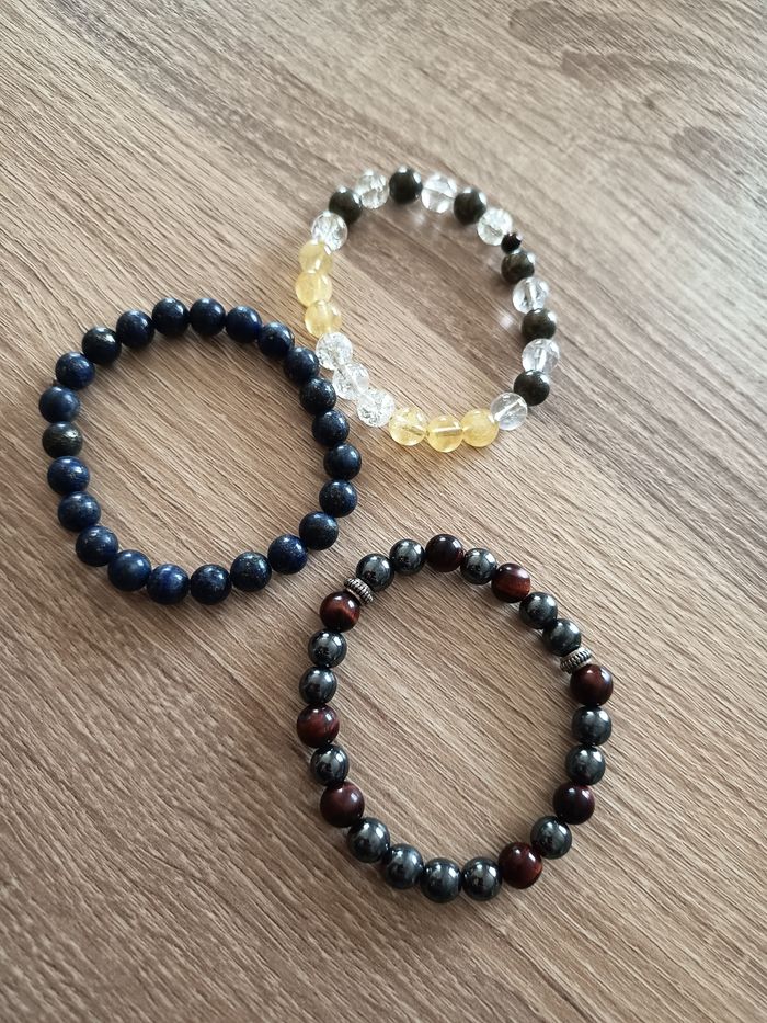 Bracelet pierre litho thérapie
