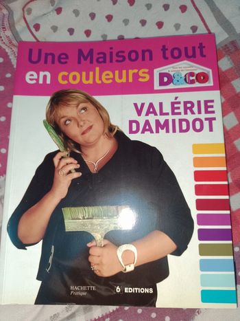 Livre Valérie Damidot, une maison tout en couleurs