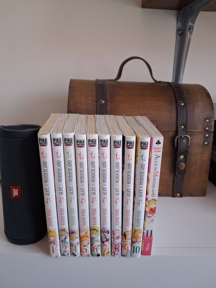 Manga Alice In Murderland quasi intégrale 1 + 2 et 4 à 11