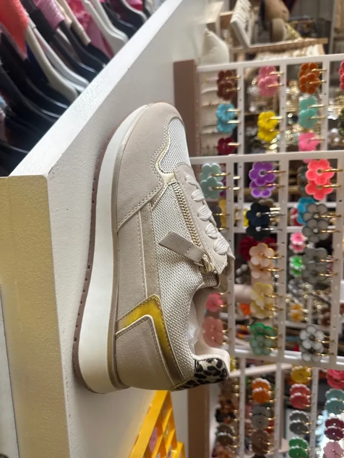 Baskets beige - photo numéro 2