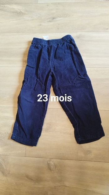Pantalon garçon taille 2 ans 