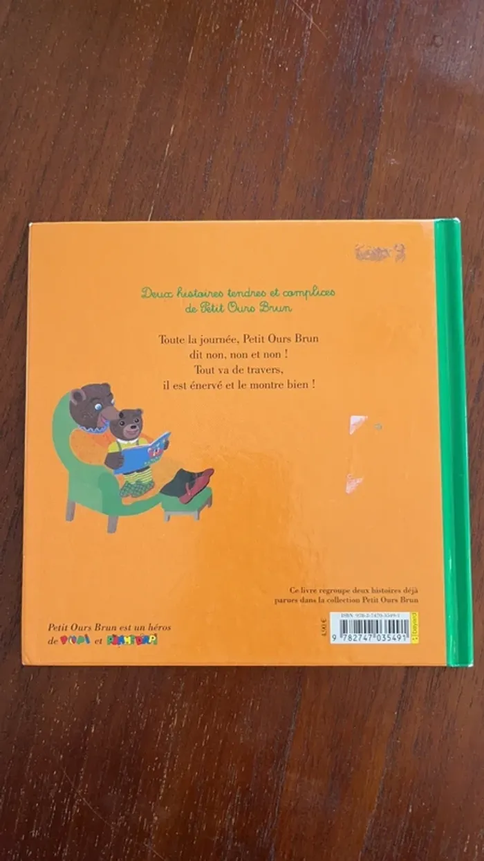 Livre petit ours brun - photo numéro 2