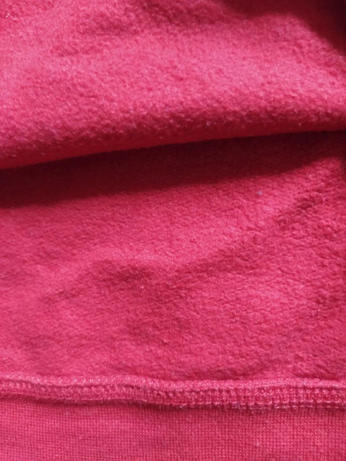 Sweat rouge 8/10 ans - photo numéro 3