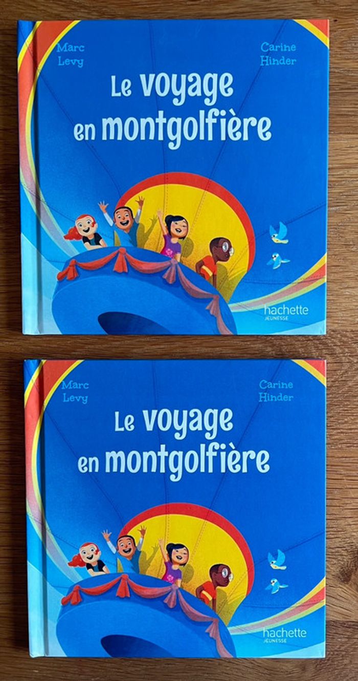 Lot ou 0,50cts/piece livres Collection Mc Do « Le voyage en montgolfière »