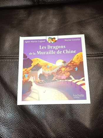 Livre album enfant Mac Do, Les dragons de la muraille de Chine, Éditions Hachette Jeunesse, NEUF