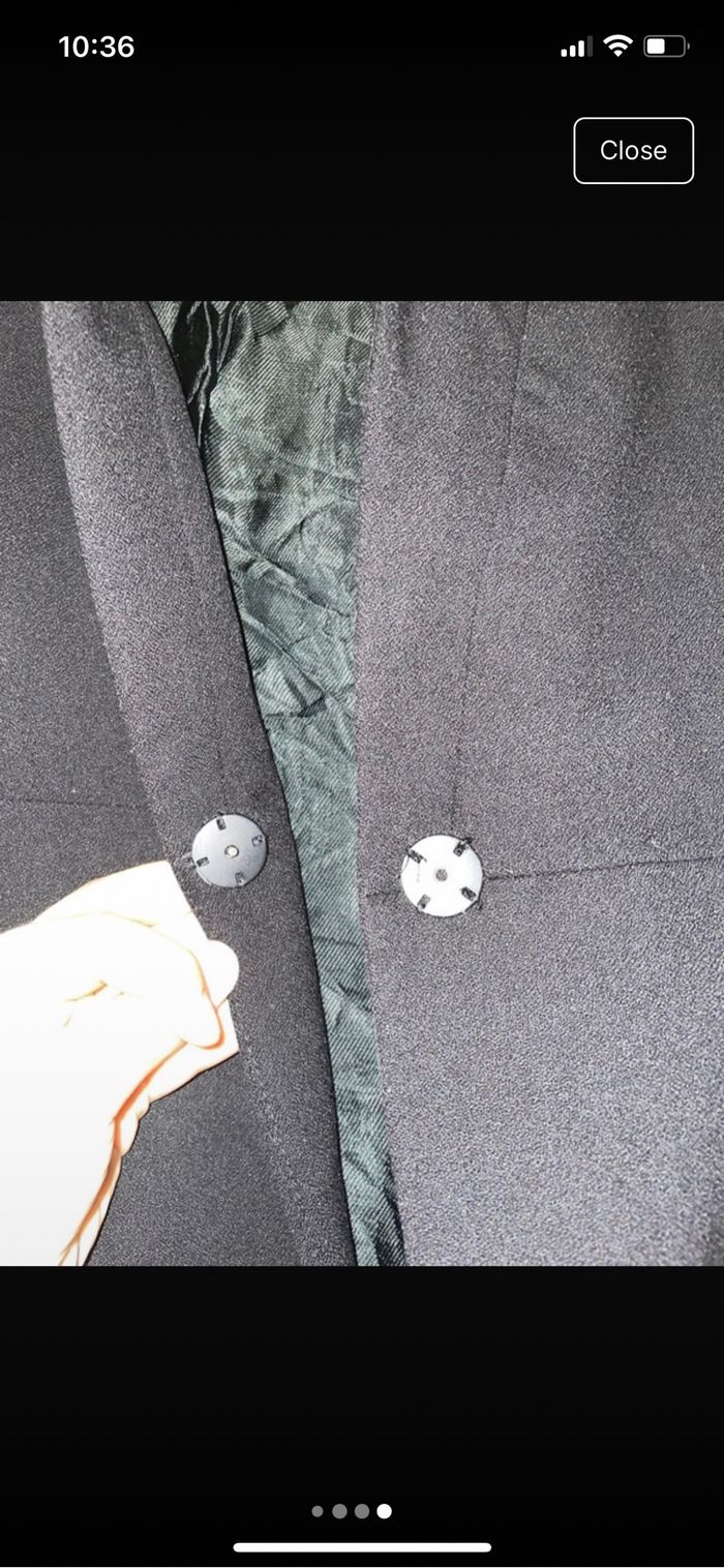 manteau noir ZARA - photo numéro 4