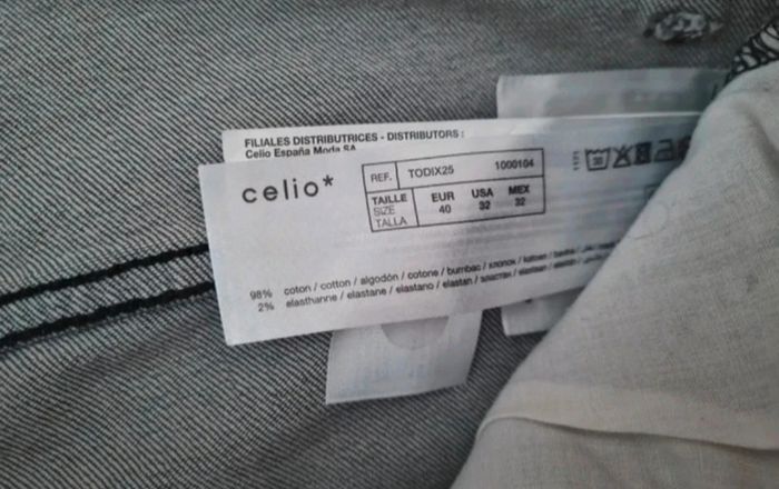 Jean gris Celio - photo numéro 4