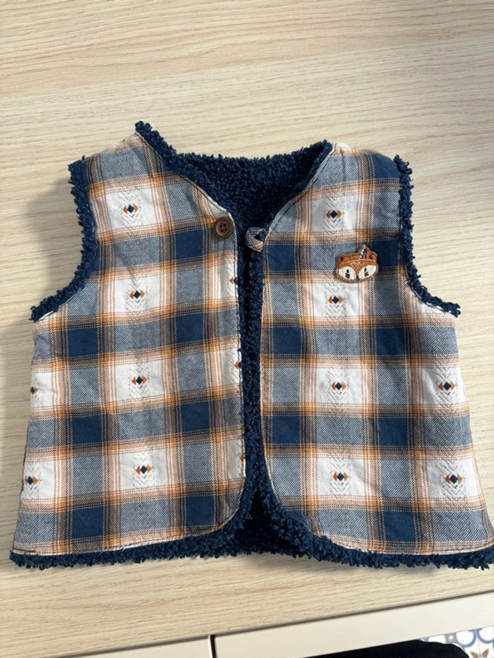 Gilet sans manches réversible Sergent Major - photo numéro 4