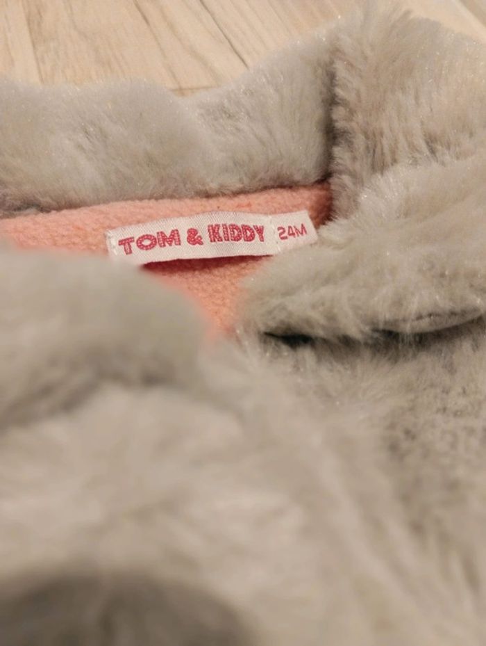 Joli manteau tout doux, Tom & Kiddy, taille 24 mois. - photo numéro 3