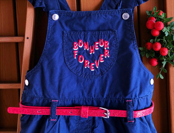 GÉMO - ENSEMBLE 5P BÉBÉ FILLE IMPRIMÉ LIBERTY, COEUR, VOLANTS & PAILLETÉ 6M - photo numéro 9