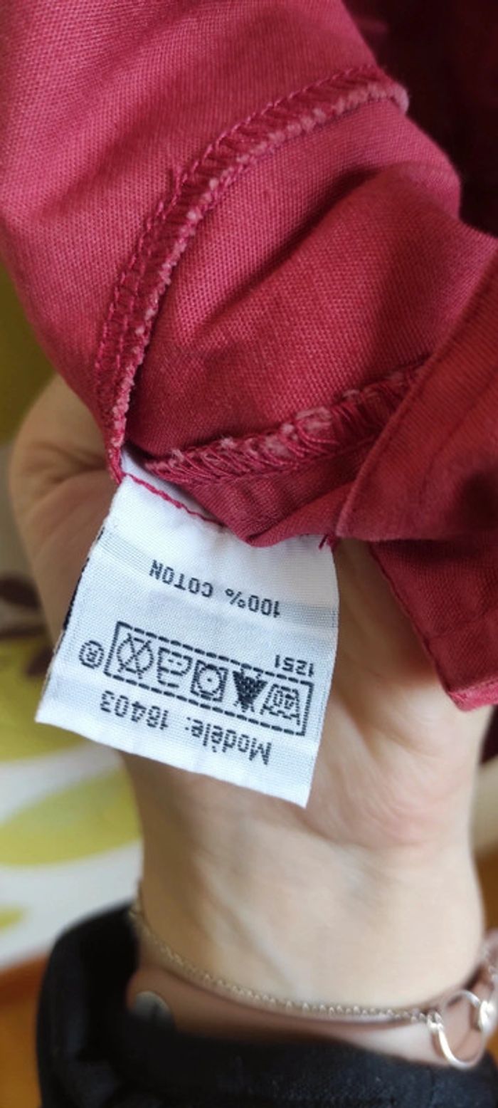 Salopette short toile - photo numéro 5