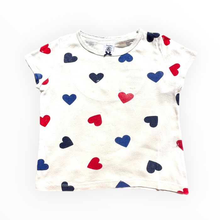 Ensemble 2P pyjacourt coeur fille Petit Bateau 3 ans BE (11€) - photo numéro 9