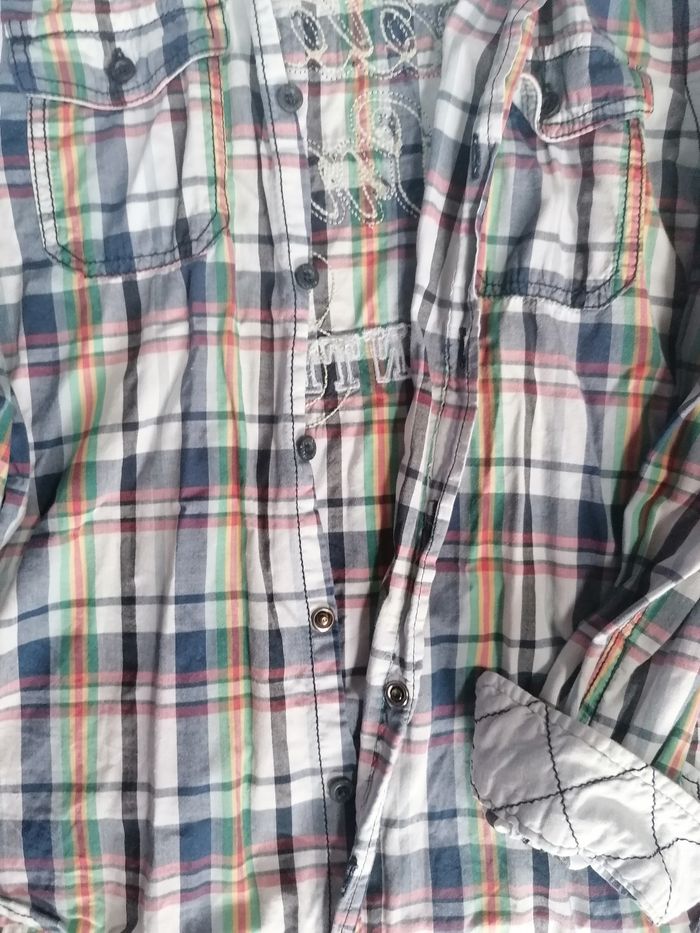 Chemise manches longues Teddy Smith ❤️ garçon 12 ans - photo numéro 5