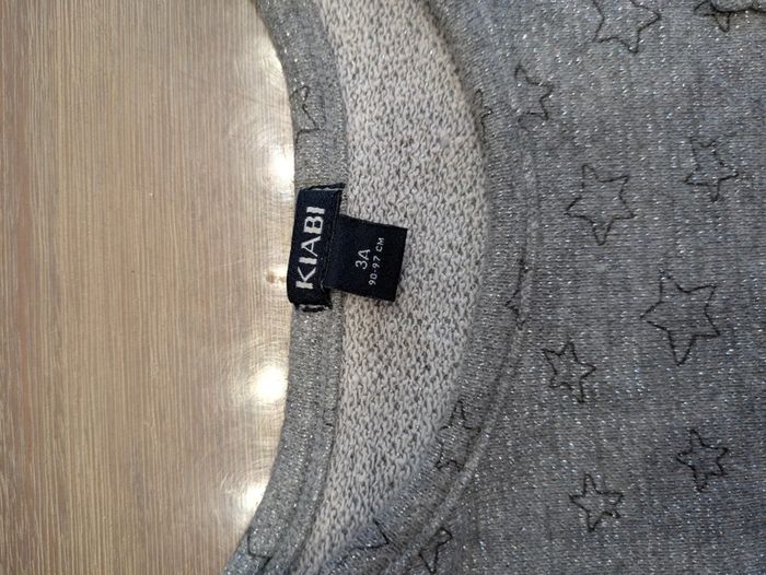 Robe gris argenté 3 ans - photo numéro 2